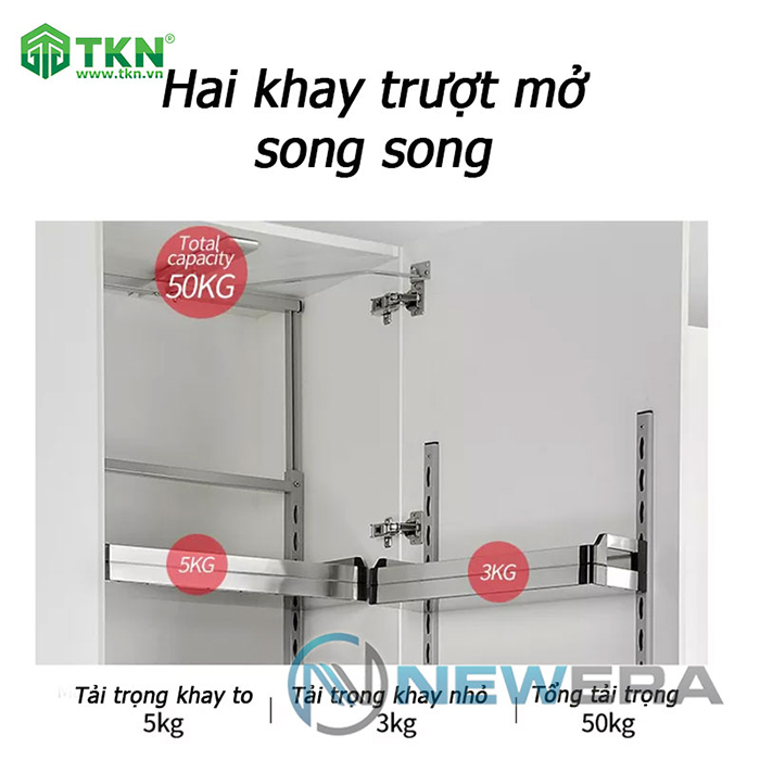 Khay trượt mở
