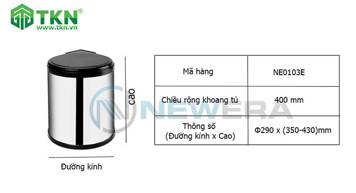 Thông số kích thước NewEra NE0103E